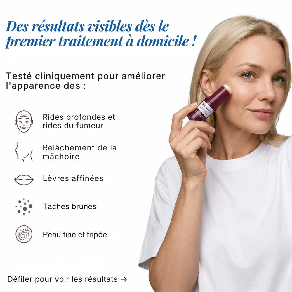 Stick Anti-Âge au Calcium et au Collagène