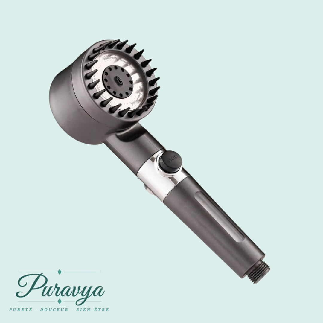 Pommeau de Douche Filtrant Puravya™